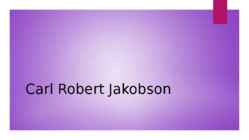 Carl Robert Jakobson