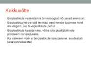 Bioplastikud #14