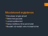 Eluolu 1-maailmasõja ajal #2