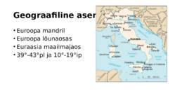 Itaalia - kliima-loodus-rahvastik-huvitavad faktid #3