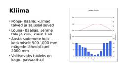 Itaalia - kliima-loodus-rahvastik-huvitavad faktid #4