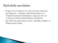 KLIENDIRAHULOLU #5