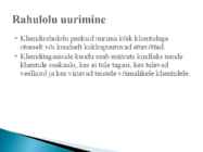 KLIENDIRAHULOLU #7