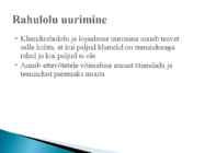 KLIENDIRAHULOLU #8