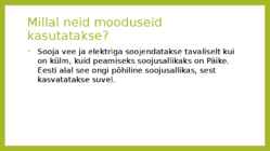 Soojusnähtused kasvuhoones #4