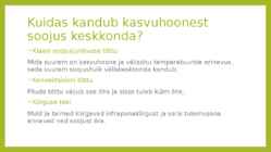 Soojusnähtused kasvuhoones #7