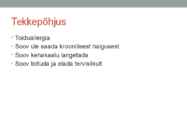 Toitumishäired #14