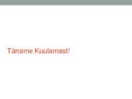 Toitumishäired #19