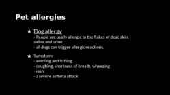 Allergies #11