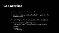 Allergies #5