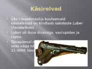 I Maailmasõja uued relvad #2