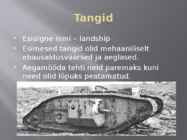 I Maailmasõja uued relvad #9
