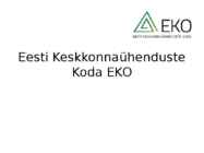 Eesti Keskkonnaühenduste Koda