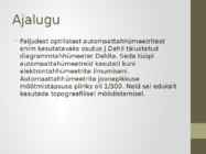 Elektrontahhümeetrite areng #11