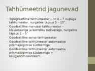 Elektrontahhümeetrite areng #15
