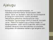 Elektrontahhümeetrite areng #7