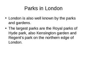 Kokkuvõte Londonist #7