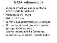 Minu tervis #16