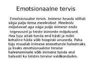 Minu tervis #4