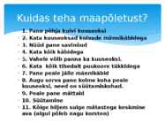 Maapõletus #5