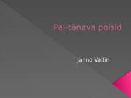 Pal-tänava poisid