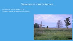 Saaremaa ingliskeelne esitlus #3