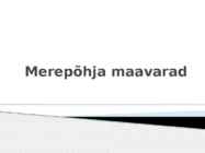 Merepõhja maavarad