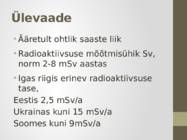 Radioaktiivne saastumine #2