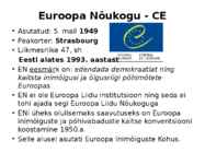 Rahvusvahelised organisatsioonid #14