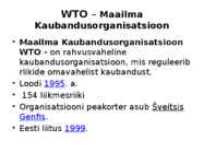 Rahvusvahelised organisatsioonid #15