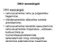Rahvusvahelised organisatsioonid #3