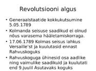 Prantsuse revolutsioon #3
