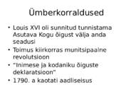 Prantsuse revolutsioon #5