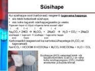 ALKOHOLIDE JA KARBOKSÜÜLHAPETE ESINDAJAD-SÜSIHAPE #11