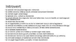 Isiksuseomadused psühholoogia #12