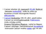 Kodusõjad ja vabariigi lõpp #11