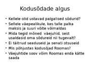 Kodusõjad ja vabariigi lõpp #3