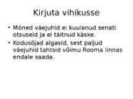 Kodusõjad ja vabariigi lõpp #4