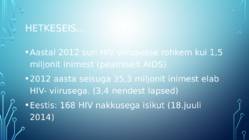 Haiguste levik ning sellega kaasnevad probleemid #9