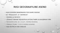 Geograafia Rootsi #2
