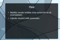 Hirm pole tähtis #5