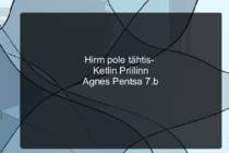 Hirm pole tähtis