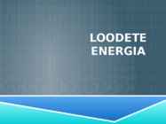 Loodete energia