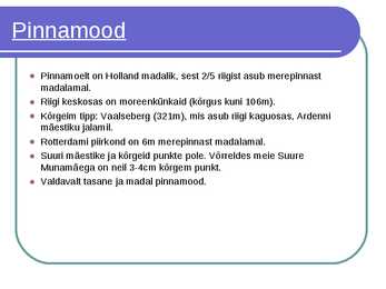 Holland powerpoint 9 klass #6