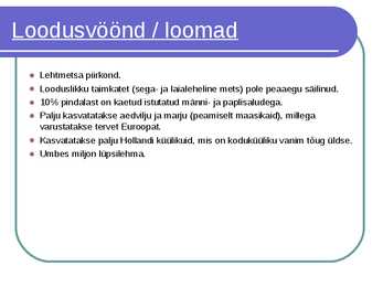 Holland powerpoint 9 klass #9