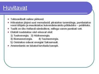 Holland powerpoint 9 klass #10