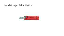 Kaablipaigaldusvahendid #27