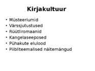 ELU LINNAS JA LINNAKULTUUR #6
