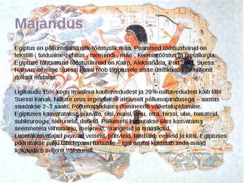 Egiptus - üldinfo-loodusvarad #8