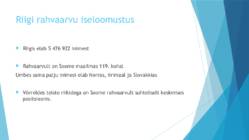 SOOME riigi rahvastik #2